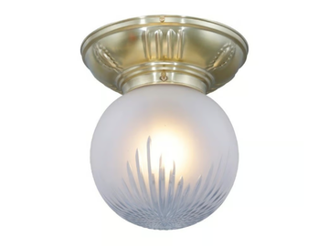 PANNON 8/22 - Brass ceiling light by Patinas Lighting - view 2